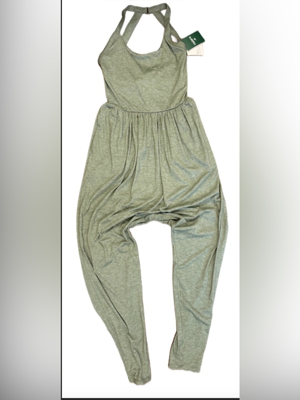 HALARA Olive Green Harem Jumpsuit